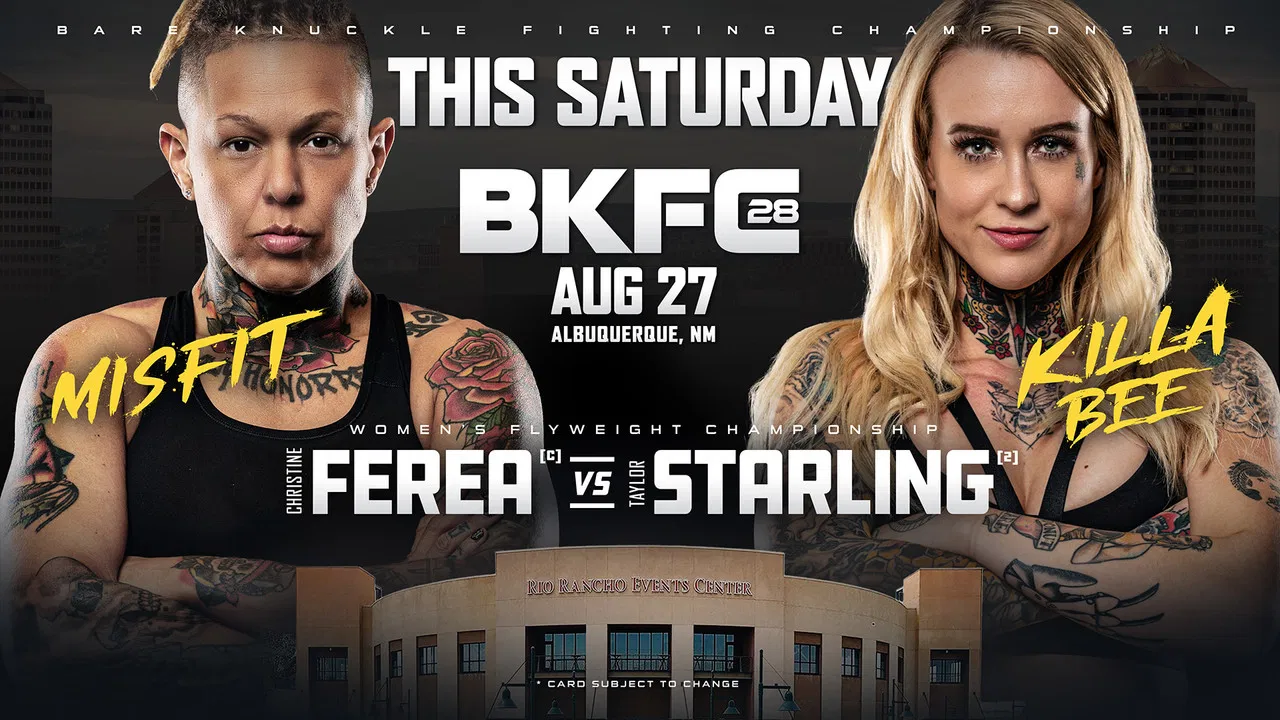 BKFC 28: Ferea vs. Starling backdrop