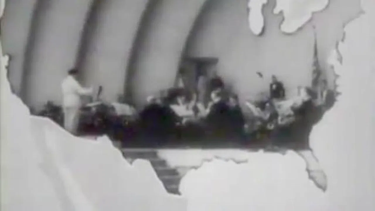 Imagining America backdrop