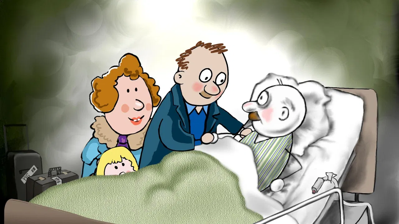 Uncle Bob's Hospital Visit backdrop