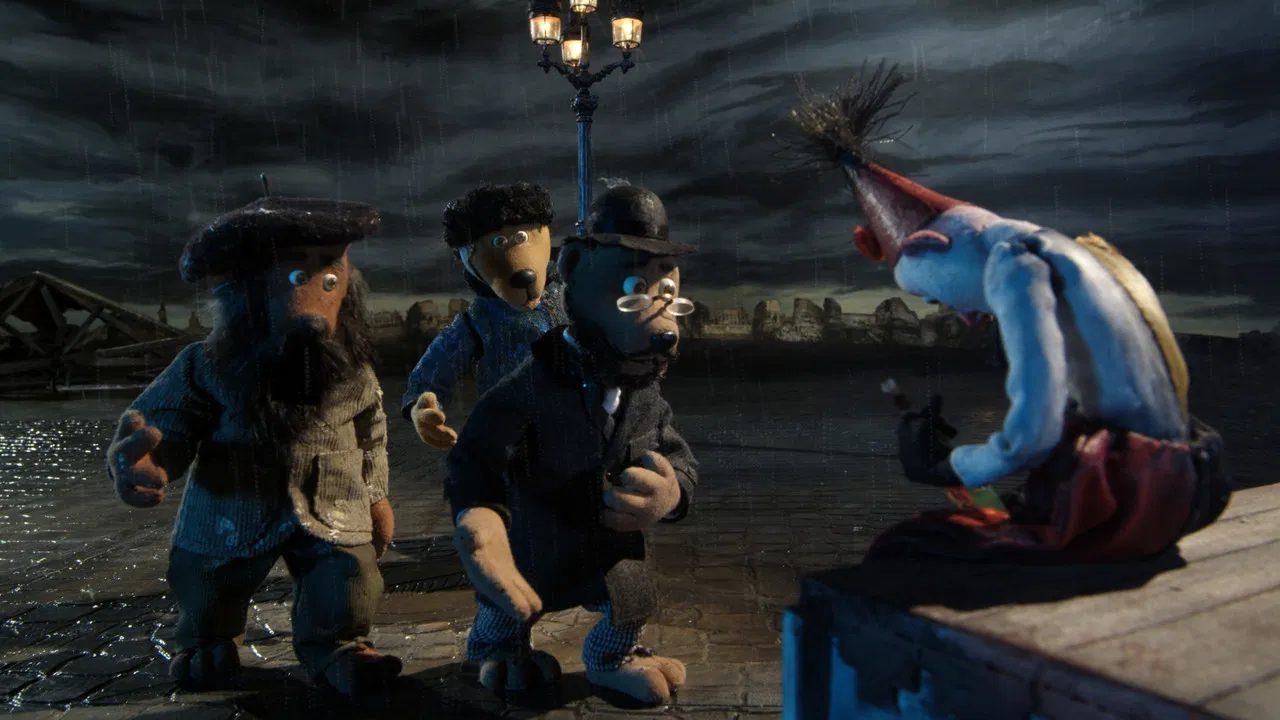 Brothers Bearhearts backdrop