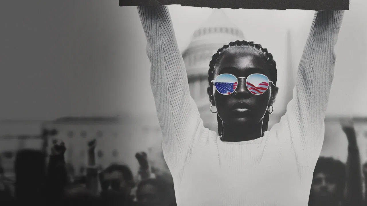 Eyes on the Prize III: We Who Believe in Freedom Cannot Rest 1977-2015 backdrop