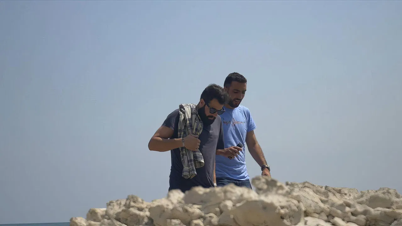 Touching Freedom backdrop