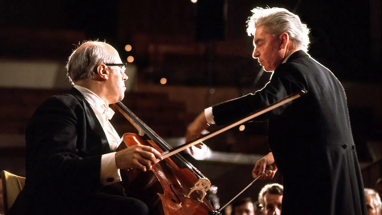 Rostropovich Life & Art backdrop