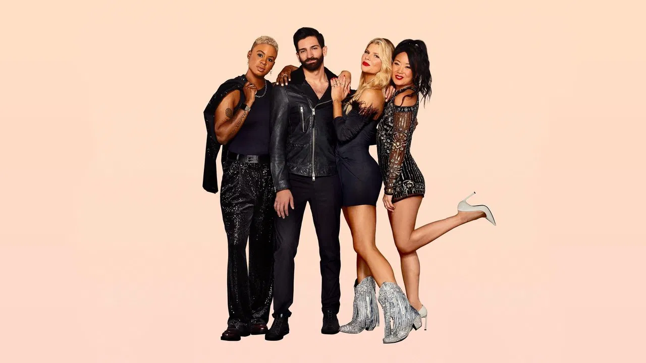 Swiping America backdrop