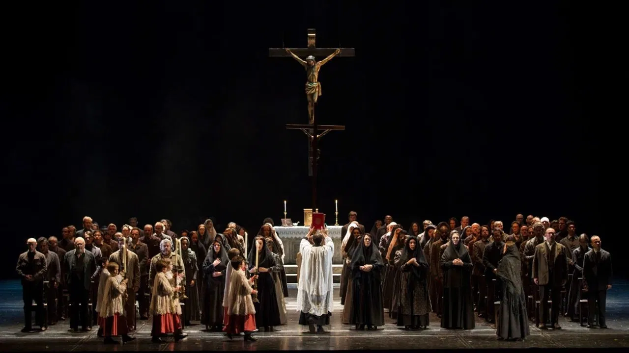 Mascagni: Cavallera Rusticana backdrop