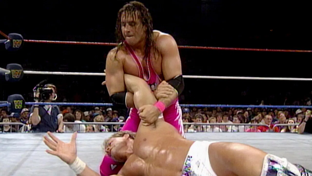Bret "Hit Man" Hart: His Greatest Matches backdrop