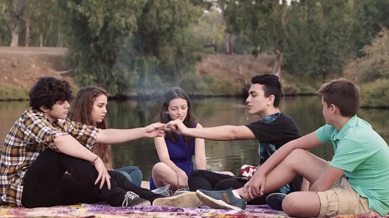 If You're Happy backdrop