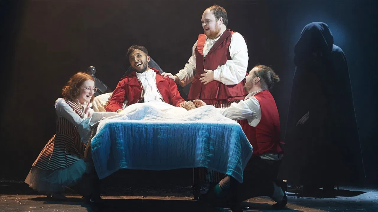 A Christmas Carol backdrop