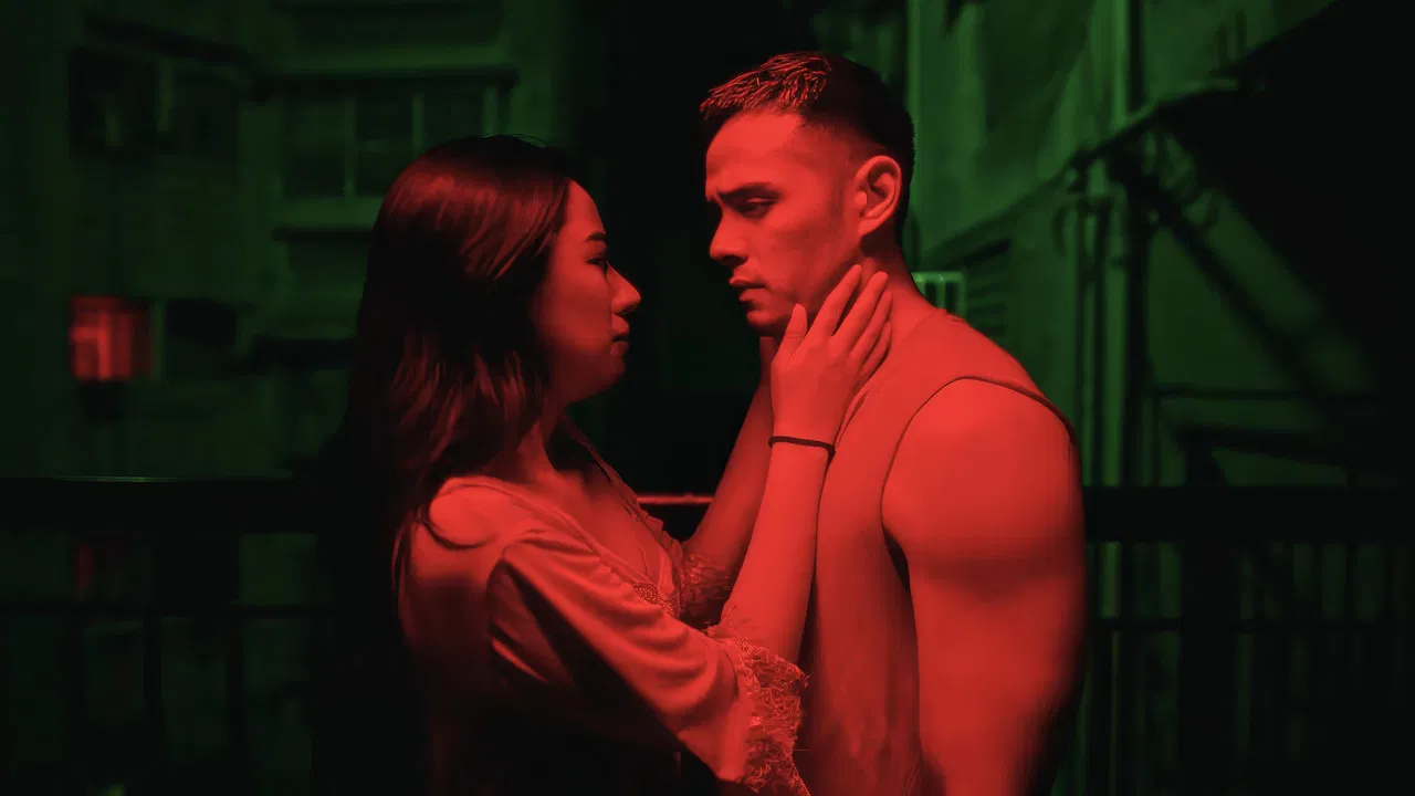 A Sinful Touch backdrop