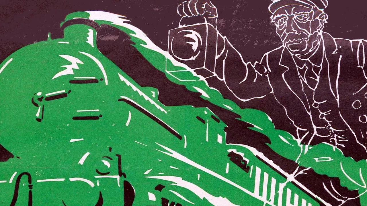 The Ghost Train backdrop