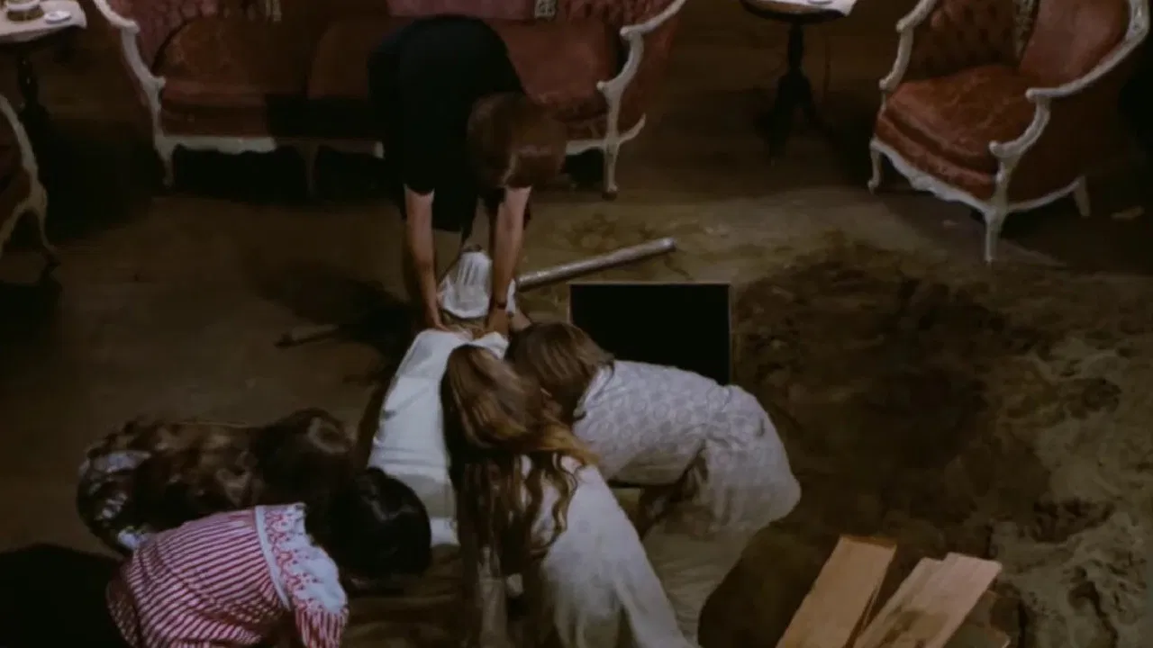 Who Killed Grandpa? backdrop