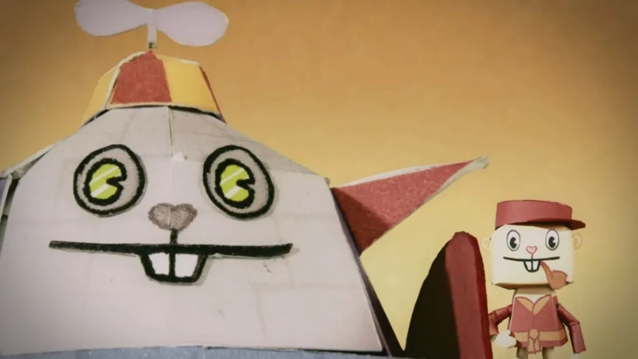 Happy Tree Friends - Cubtron Z backdrop