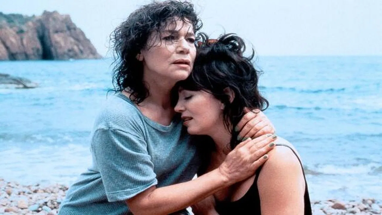 Andrea and Marie backdrop