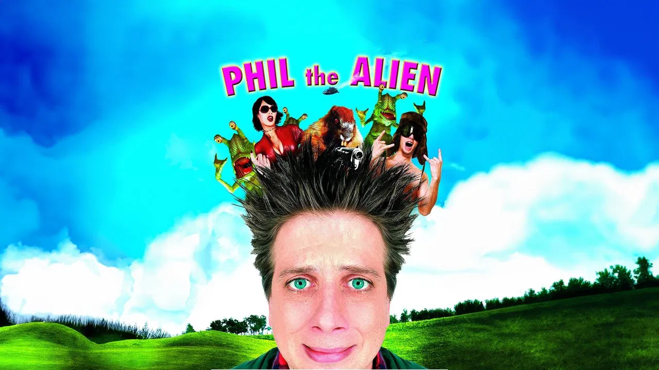 Phil the Alien backdrop