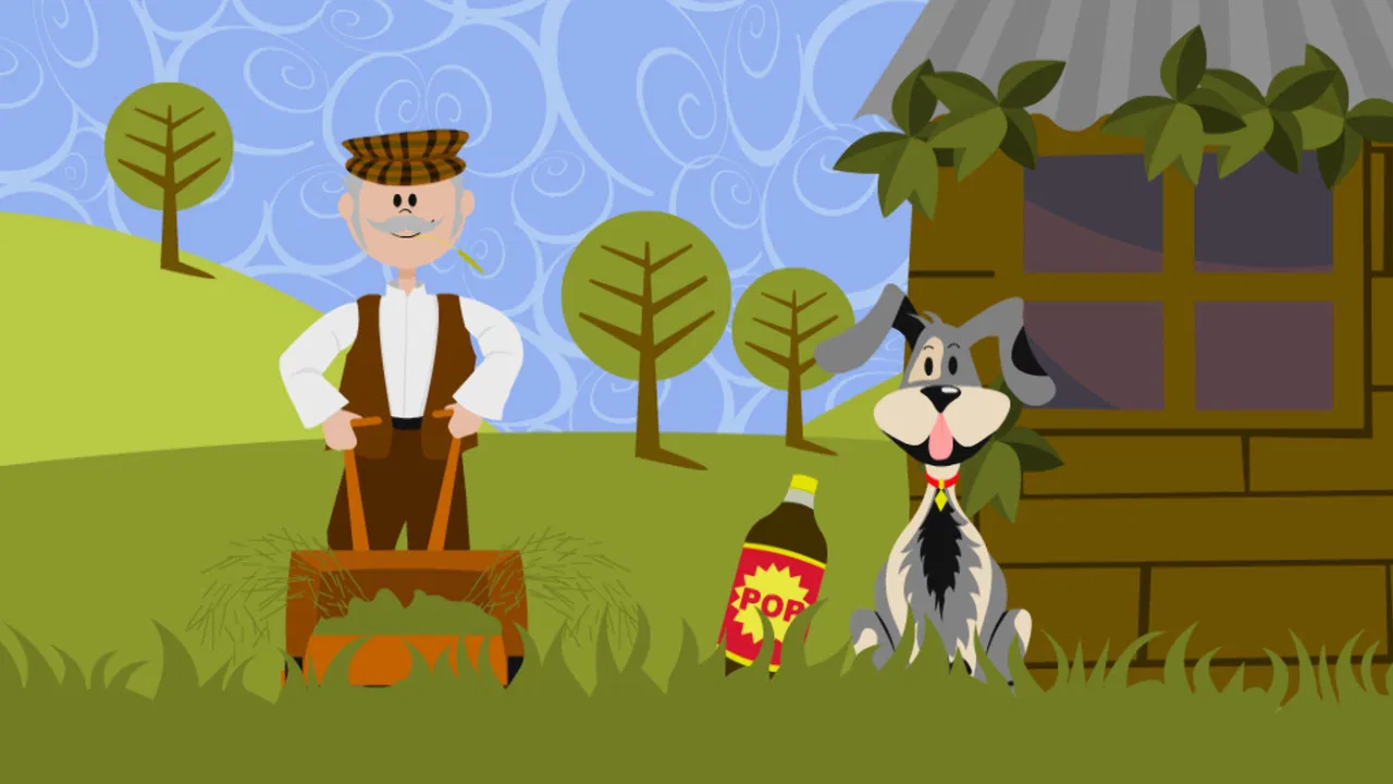 Animal Nursery Rhymes backdrop