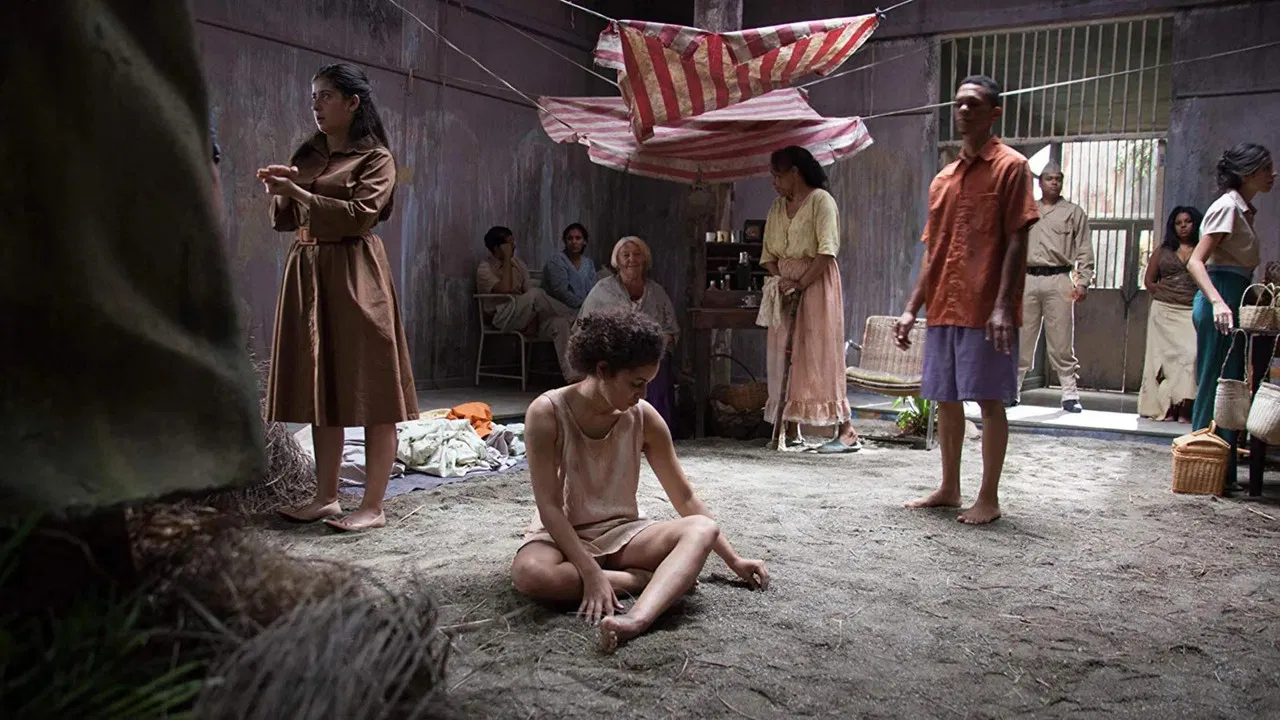 A State of Madness backdrop