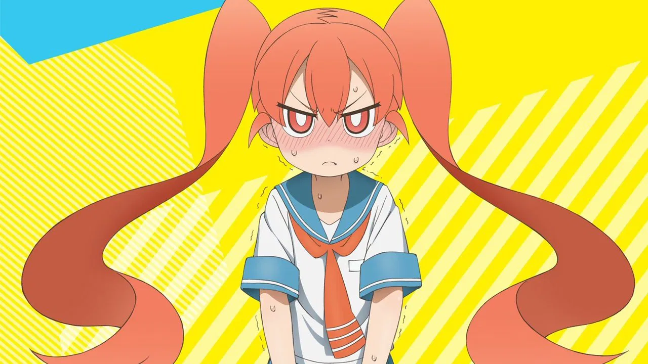 How Clumsy you are, Miss Ueno. backdrop