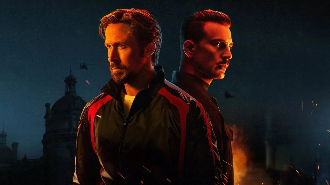 The Gray Man backdrop