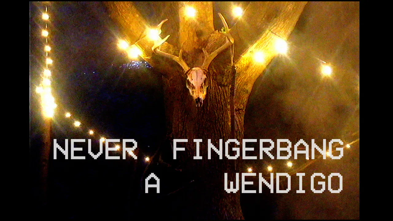 Never Fingerbang a Wendigo backdrop