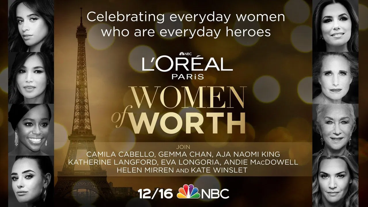 L'Oreal Paris Women of Worth backdrop