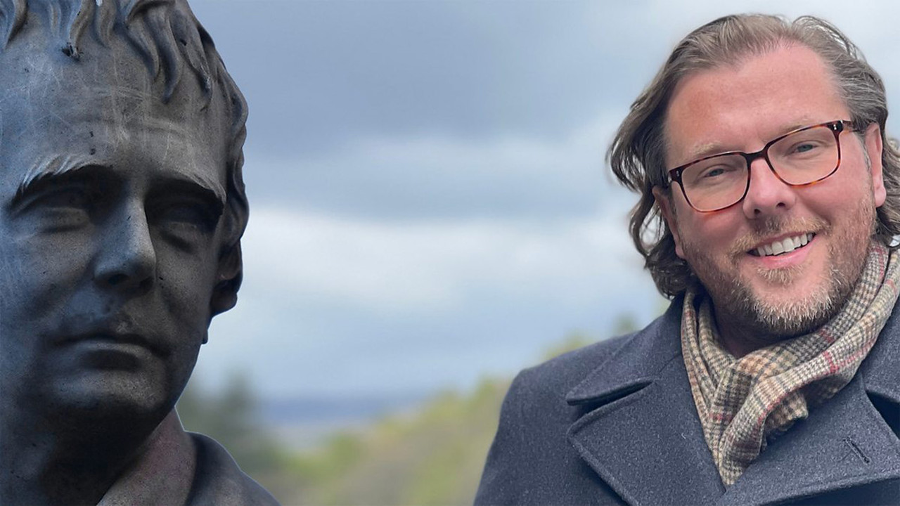 In Search of Sir Walter Scott backdrop