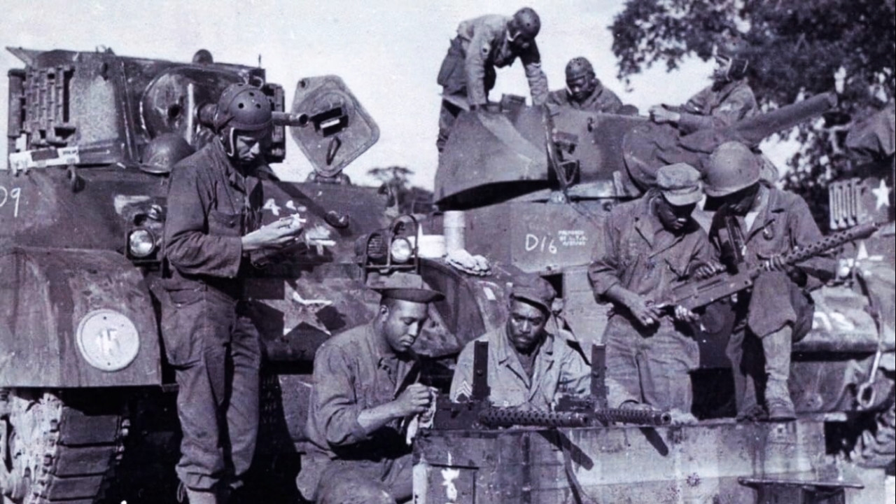 761st Tank Battalion: The Original Black Panthers backdrop