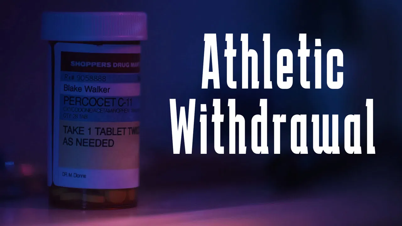 Athletic Withdrawal backdrop