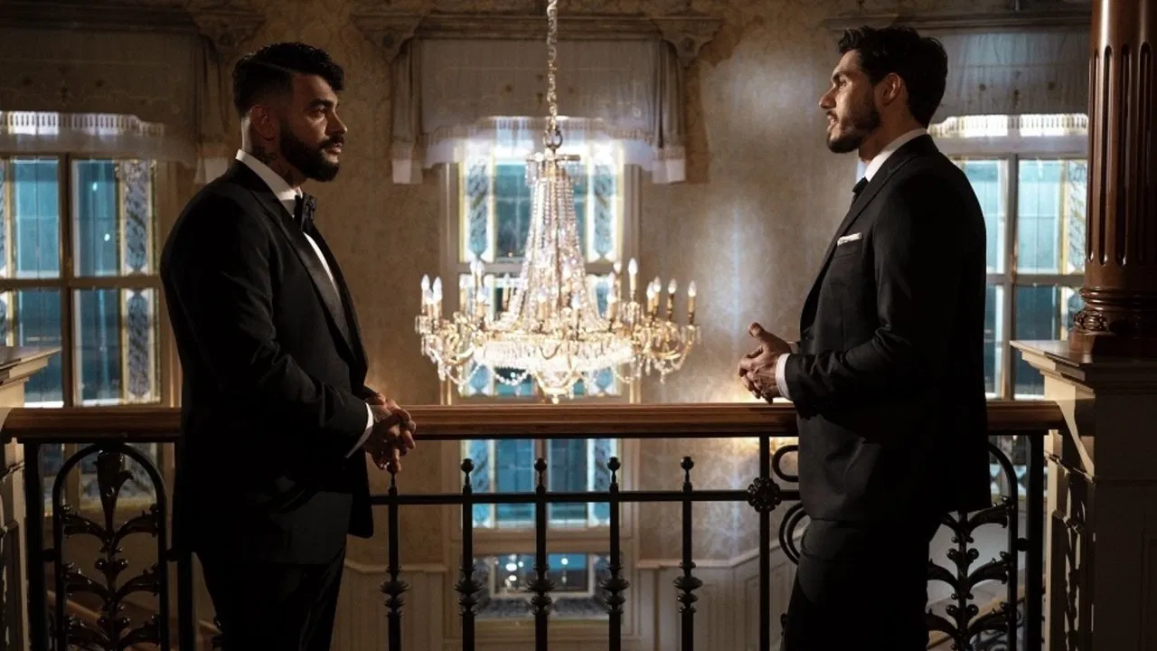 The Bachelor backdrop