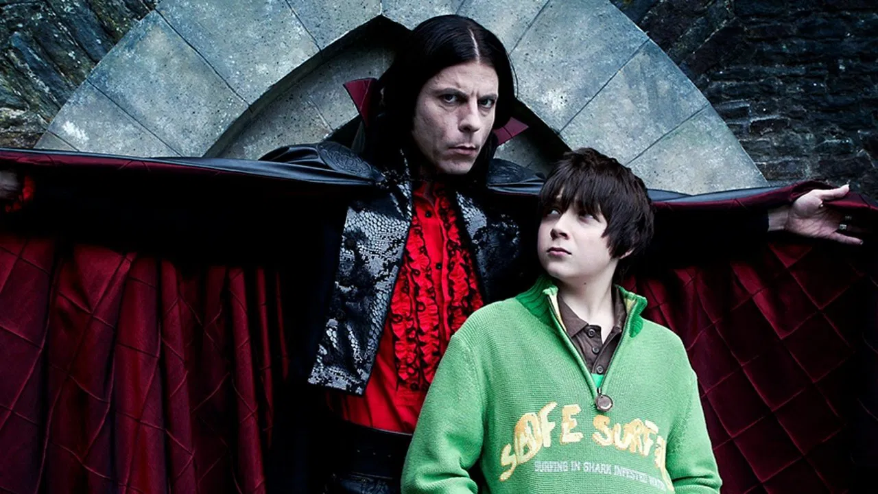 Young Dracula backdrop