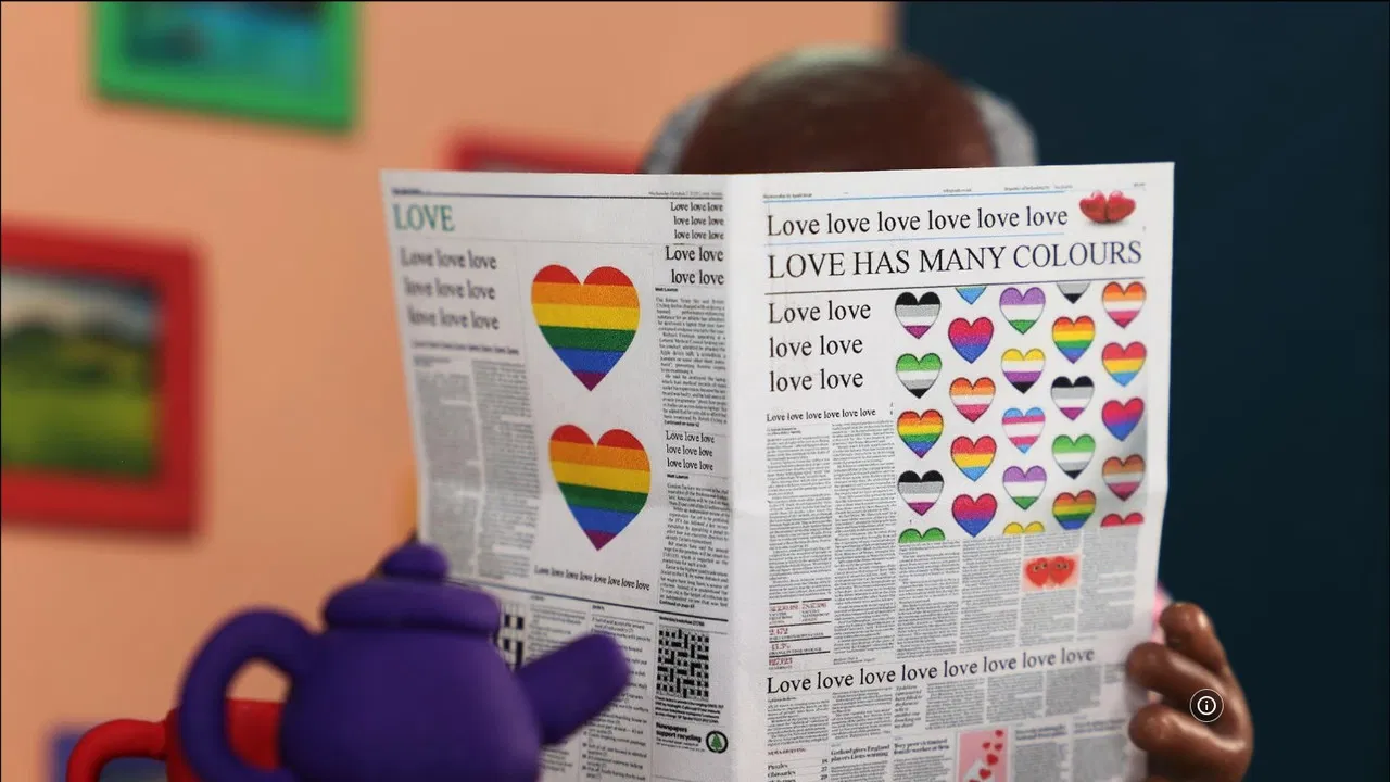 Love Has Many Colours backdrop