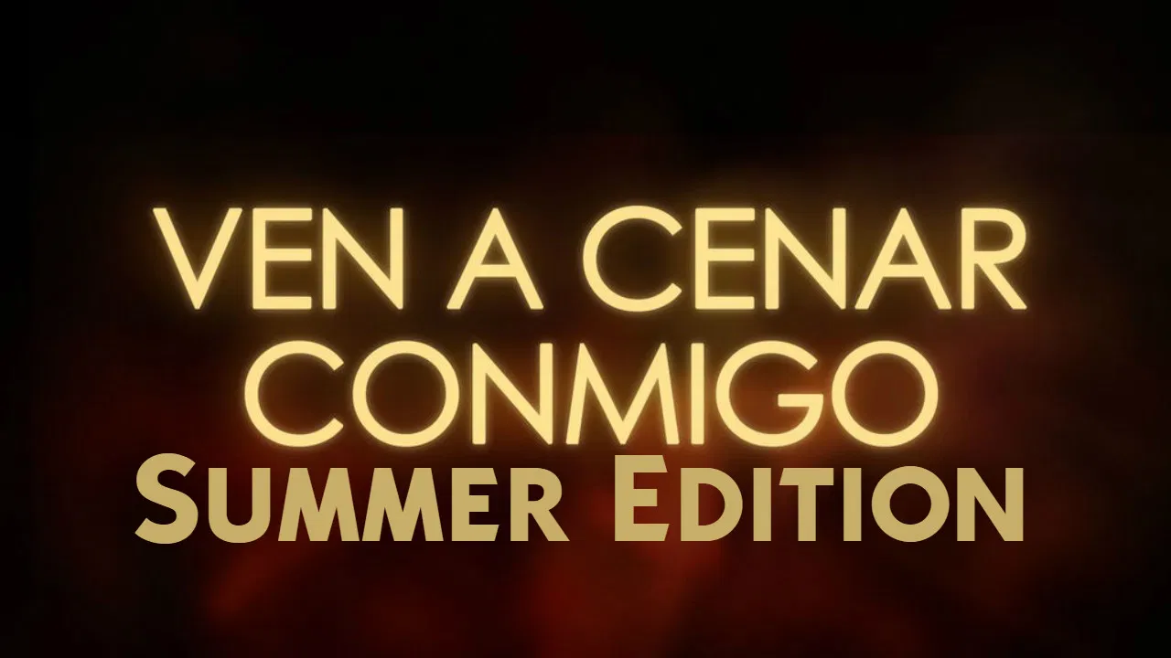 Ven A Cenar Conmigo Summer Edition backdrop
