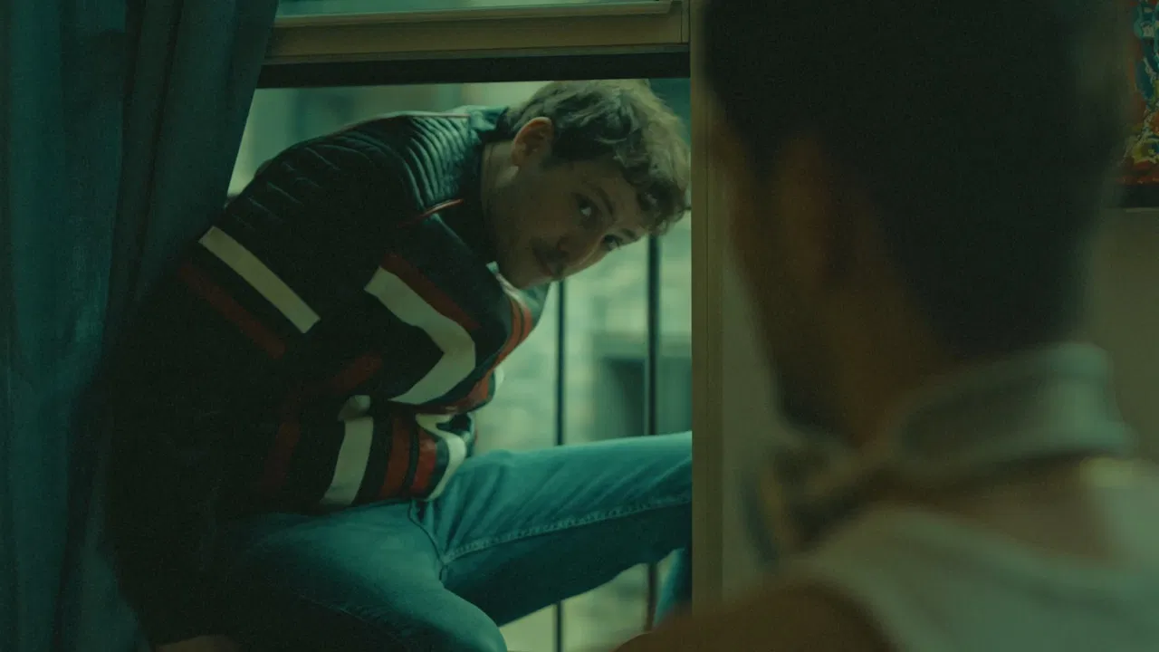 Straight Line backdrop