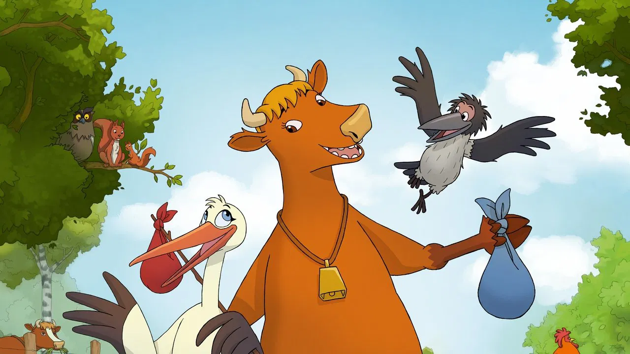 Mamma Moo Finds Her Way Home backdrop