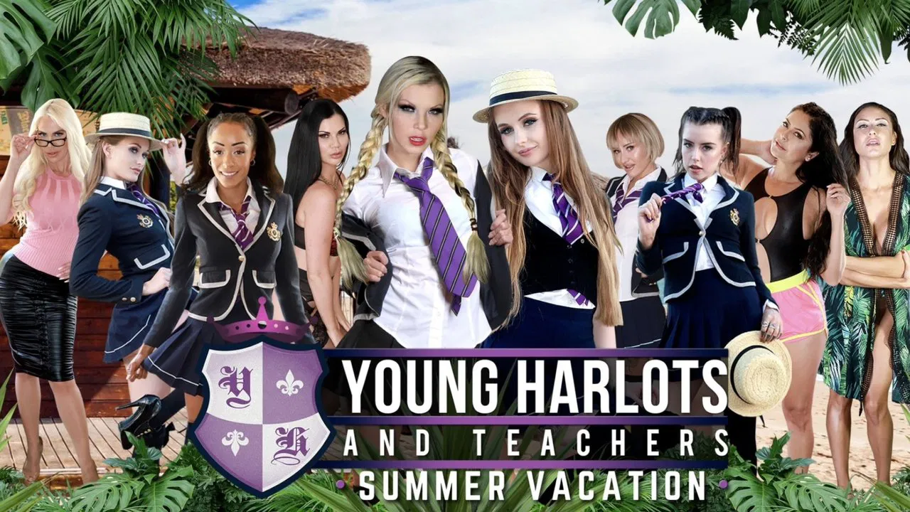 Young Harlots and Teachers: Summer Vacation backdrop
