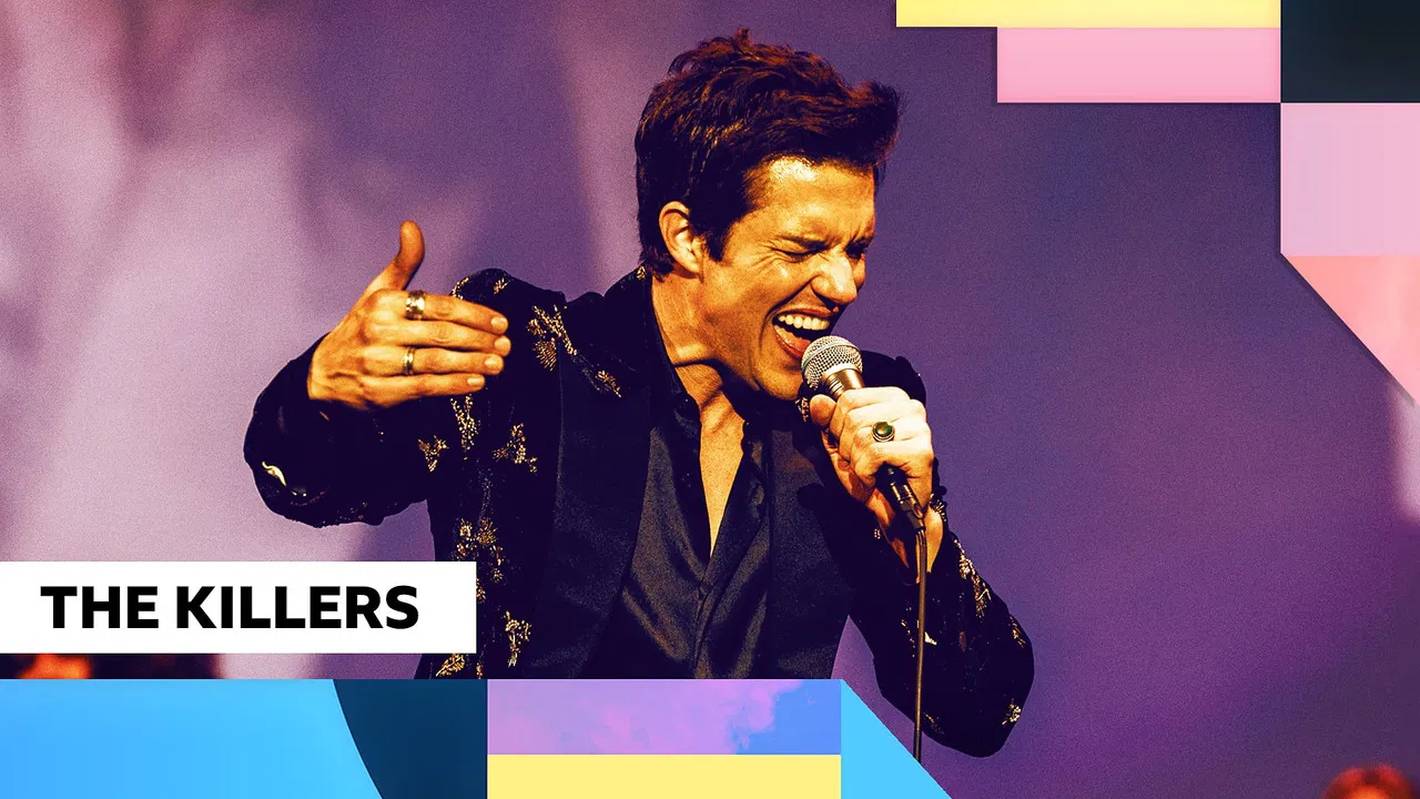 The Killers: Reading Festival 2023 backdrop