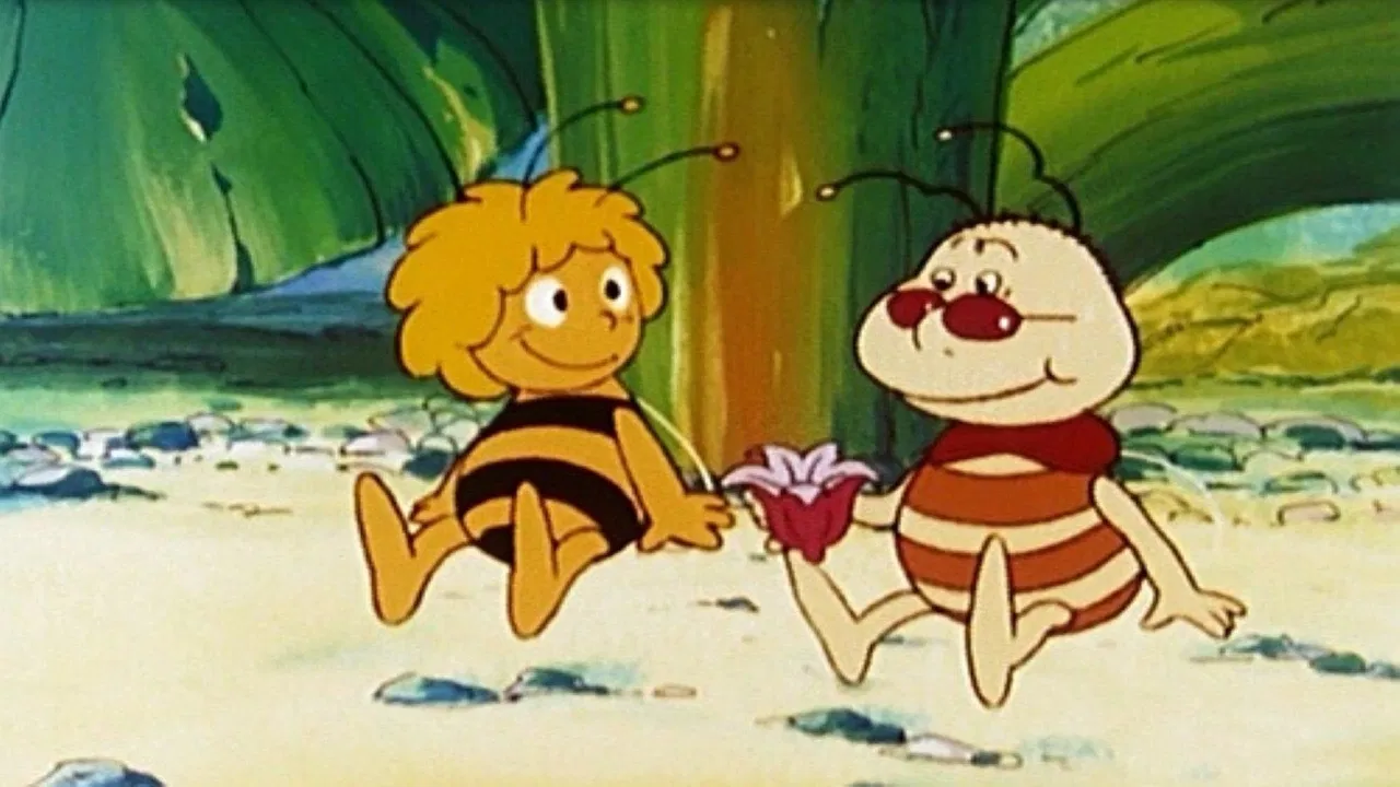 Maya the Bee backdrop