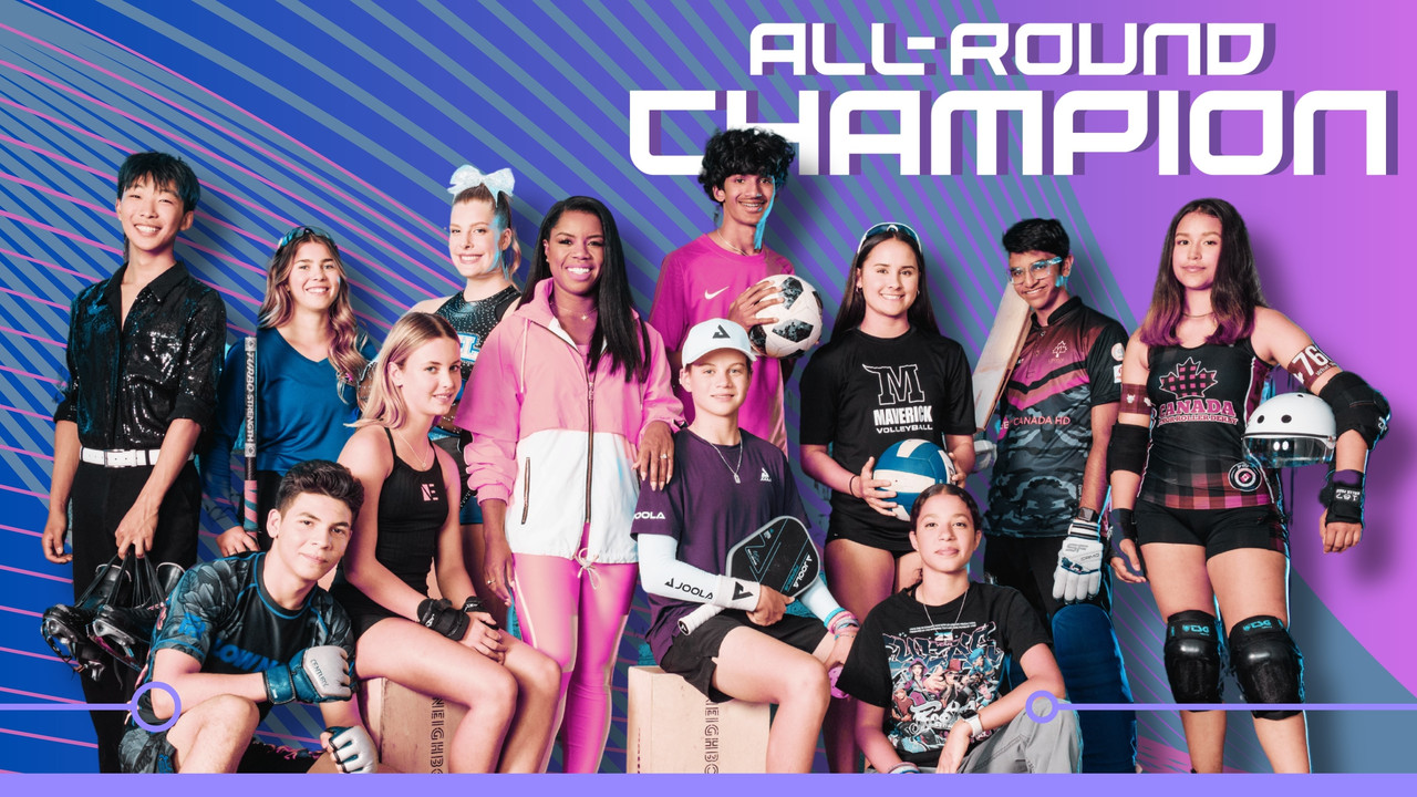 All-Round Champion backdrop