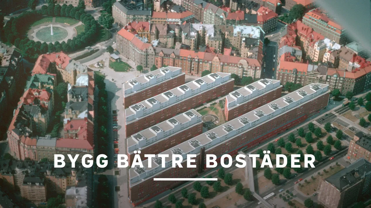 Bygg bättre bostäder backdrop