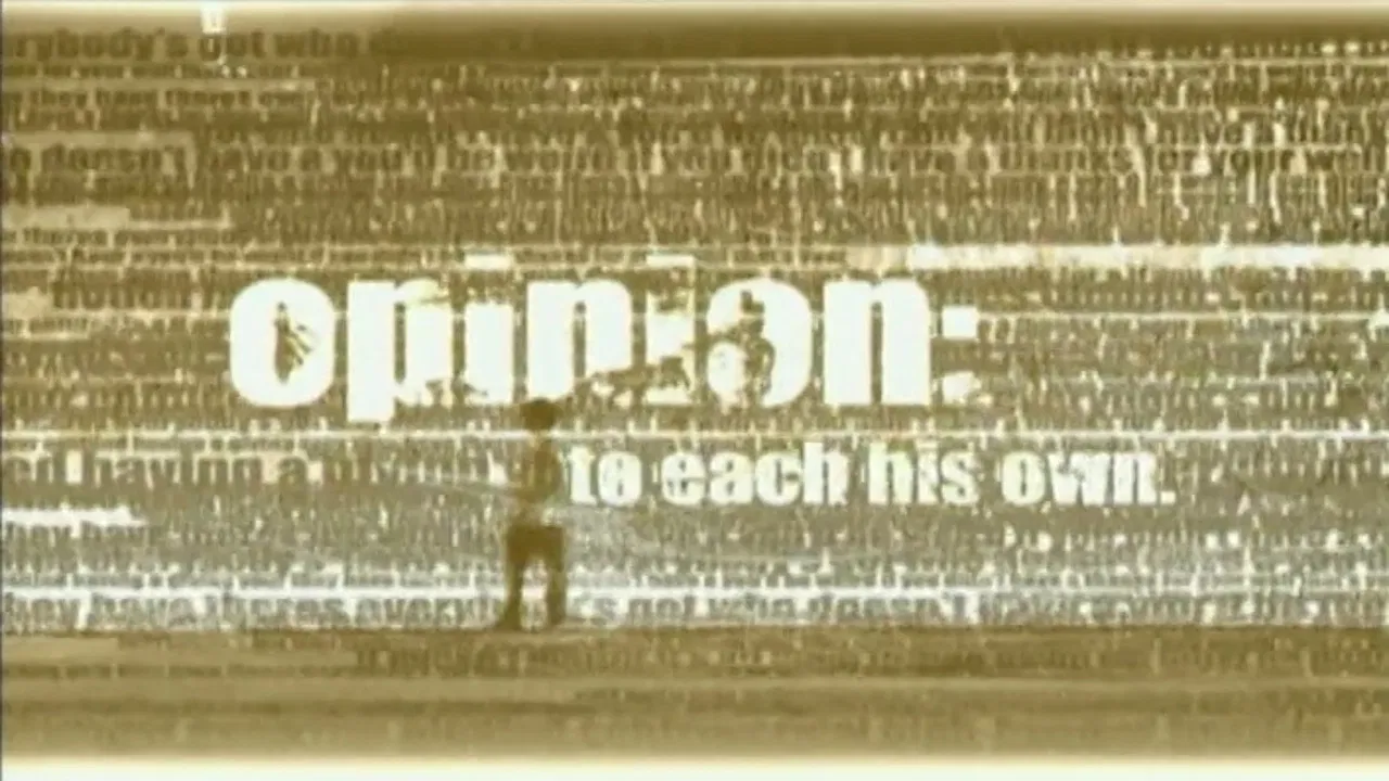 Opinion: To Each His Own backdrop