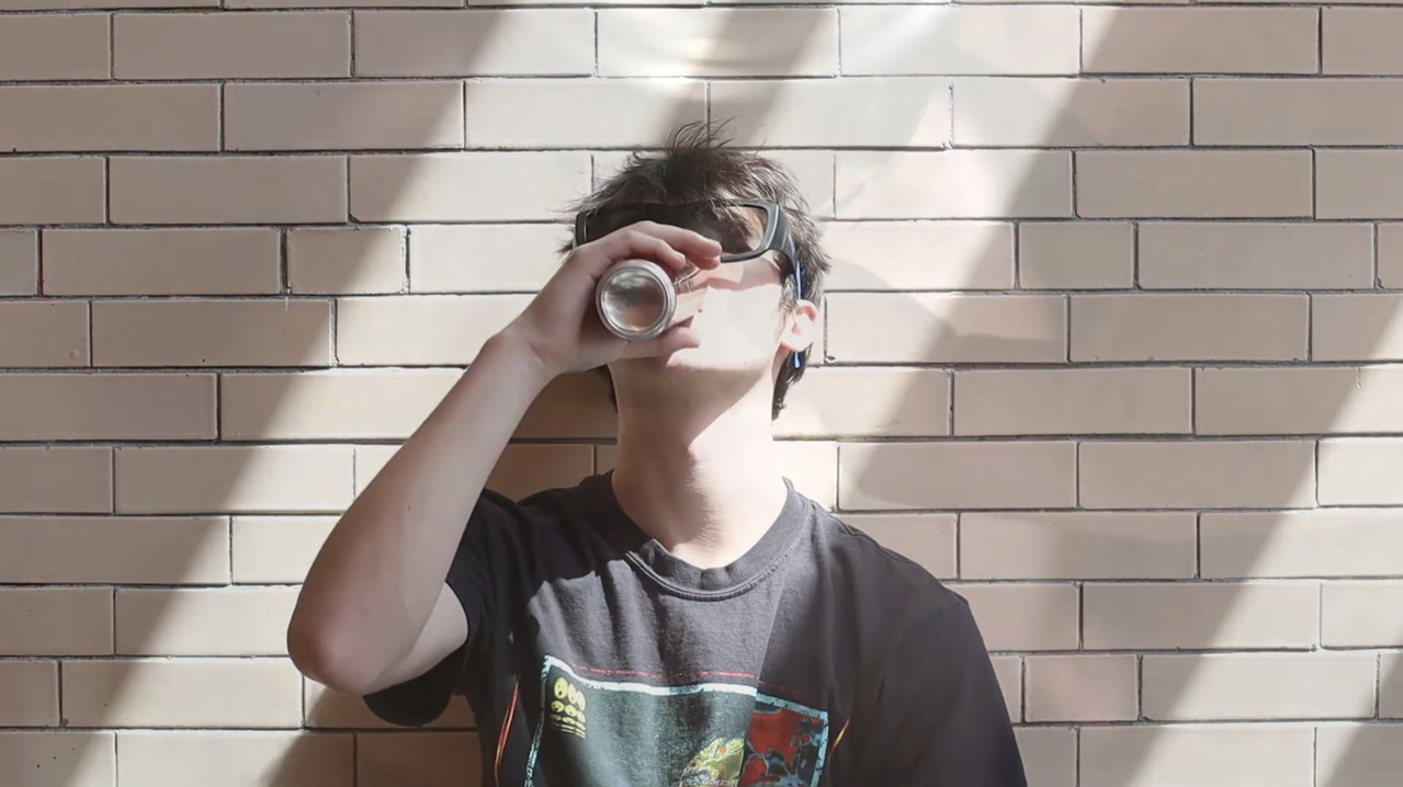 The Badaboom backdrop