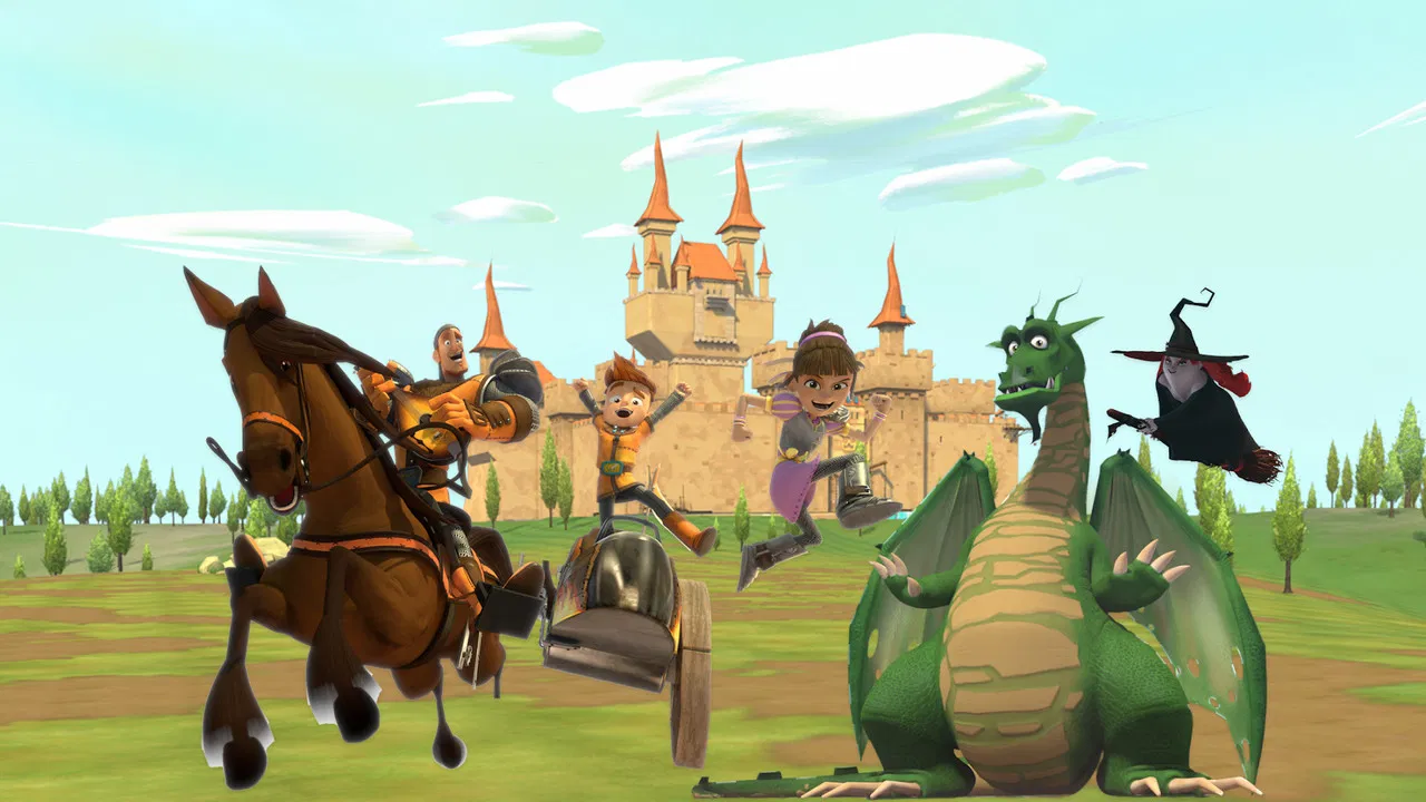 My Knight and Me backdrop