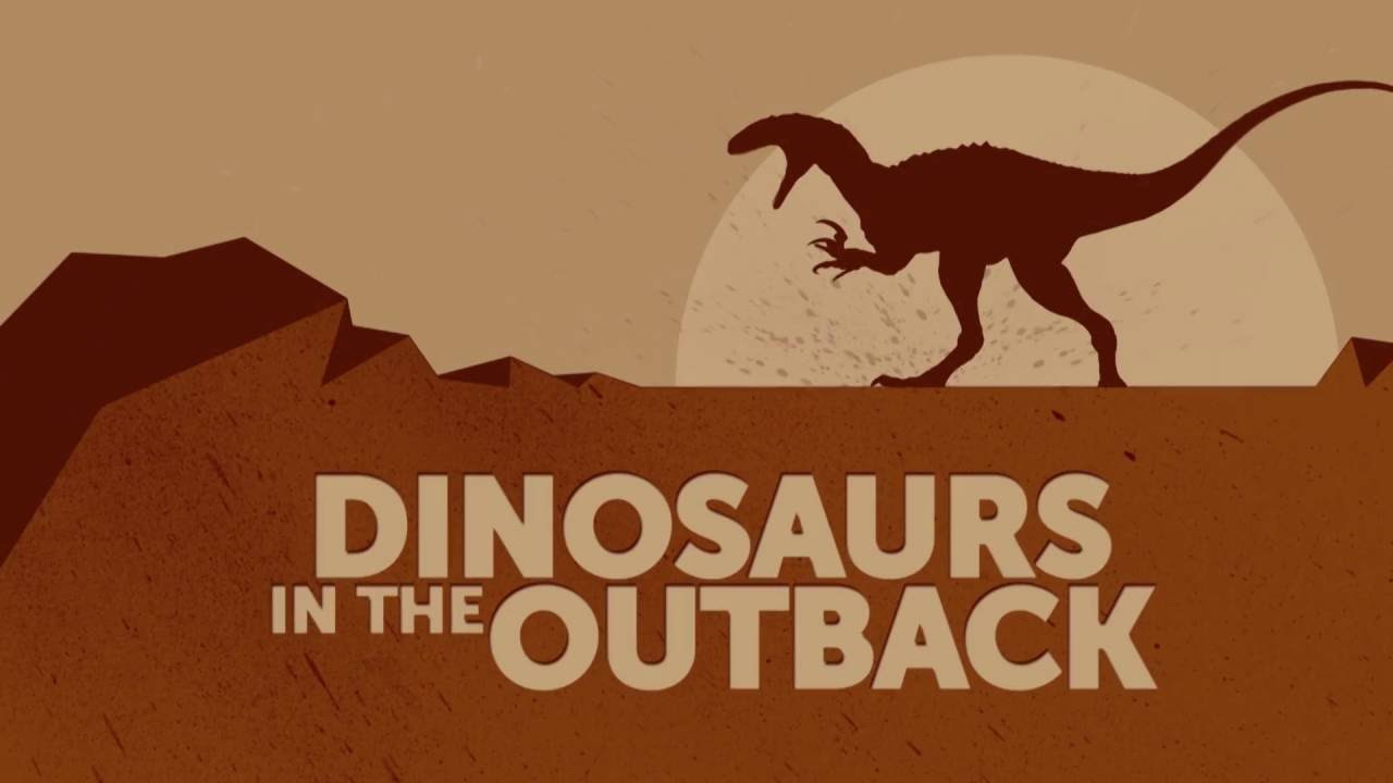 Dinosaurs in the Outback backdrop
