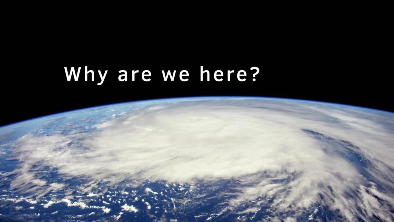 Why Are We Here? backdrop