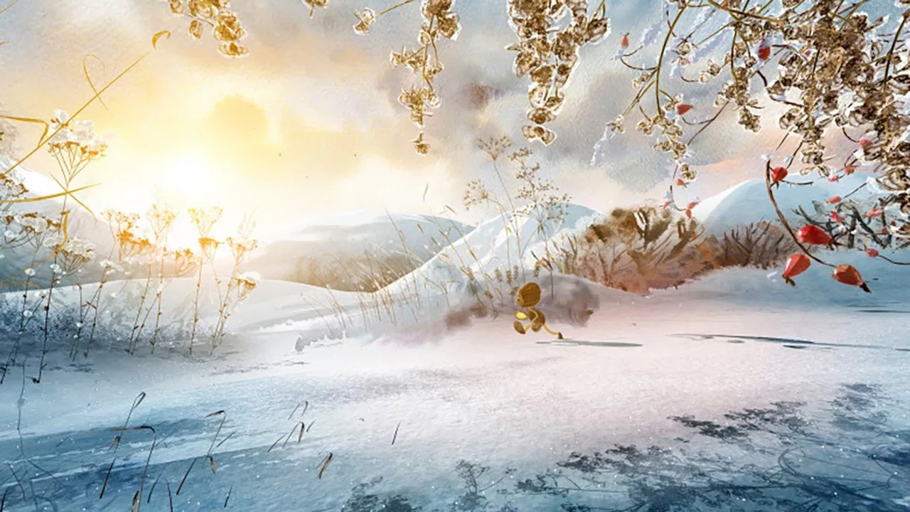 Kippkopp a hóban backdrop