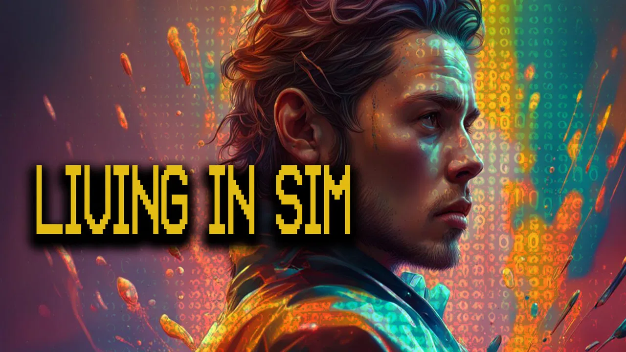 Living in Sim backdrop