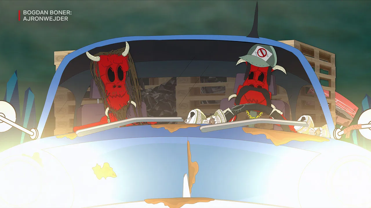 Bogdan Boner: Ajronwejder backdrop