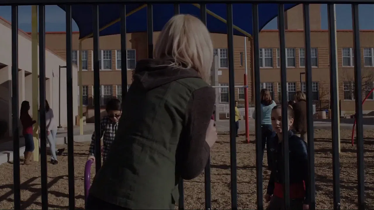 A Mother's Crime backdrop