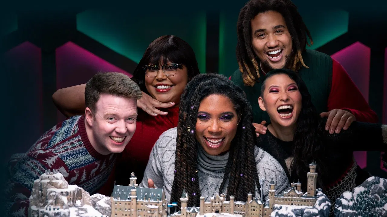 Dimension 20: Misfits and Magic Holiday Special backdrop