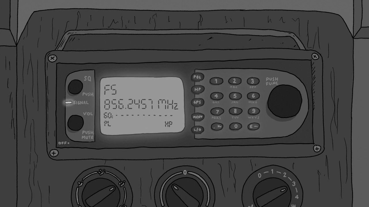 Meža patruļa backdrop