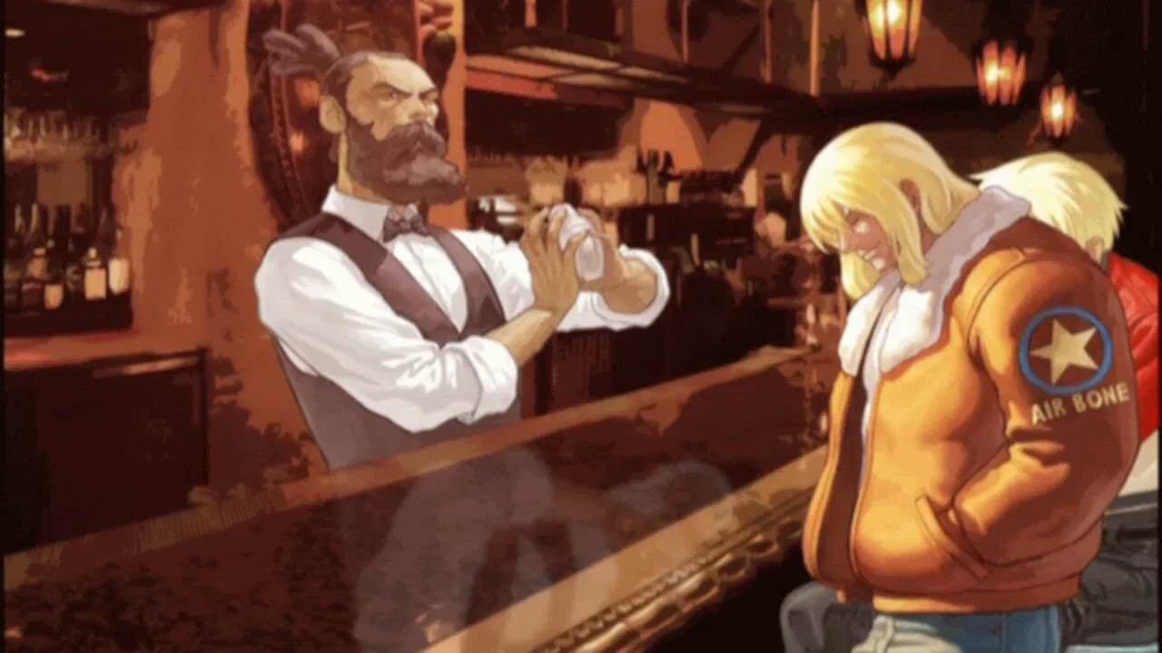 Garou Densetsu 15th Anniversary ~Memories of Stray Wolves~ backdrop